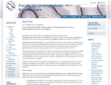 Tablet Screenshot of funfaculty.org